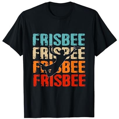 Vintage Frisbee Herren Shirt Frisbee Lovers für Frauen und Mädchen T-Shirt