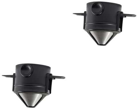TOPBATHY Lot De 2 Filtres À Café Réutilisables Haute Technologie Pour Tasse Unique Faciles À Nettoyer Lavables Au Lave-vaisselle