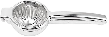 Hand Press Lemon Squeezer, Easy Manual Juicer Stainless Steel Small Multifunctional Convenient Portable Carrot Juicer for Kitchen (Large)