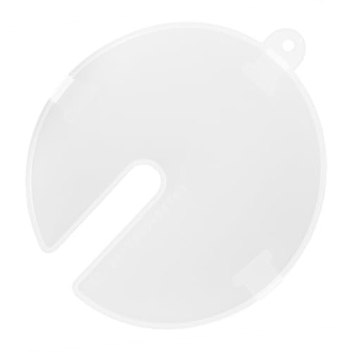 MOLUCKFU Splash Cover for Egg Whisk Mixing Bowl Splash Guard Reusable Bowl Lid Cooking Supplies Prevents Spills While Whisking Fits Material for Kitchen Baking Tasks