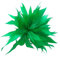 lordies Brosche Anstecknadel Blume Feder Kleidung Geburtstag Geschenk (Grün)