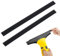 QEDBOJE 1 Paar Labio para aspiradora de Ventana, Ancable 280 mm, Labios de Repuesto con batería, Goma compatibles con WV1 WV2 WV5 WV50 WV55 WV60 WV75, limpia cristales, window vac