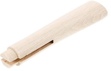 DOITOOL Axtgriff Wolf Werfen Knöchel Schleifstein Mini handwerkzeug holzwerkzeug Holzgriff für Beil Gartenwerkzeug zubehör passend für Ersatzgriff aus Holz hölzern Beige