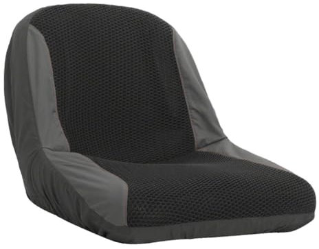 DIKACA Funda Para Asiento De Protector De Asiento De Tractor Funda Para Asiento De Ligera Resistente Color Negro
