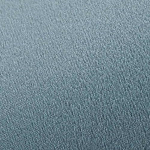 Generico Kangqiling Hocker Hellblau und Gold aus Samt, Blau, 249840