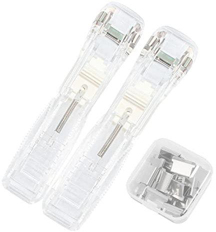 HORIALENCE Tragbarem Schnittlosem Dokumentenhefter Transparent Weiß Für Büro Und Schule Leicht Und Platzsparend Organisieren Von Unterlagen Ohne Beschädigung