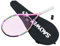 Gralara Racchetta da Tennis Racchetta da Tennis Versatile per Uomo E Donna con Borsa per Il Trasporto Allenamento per Giardino Sport in Giardino attività Ricr, Rosa