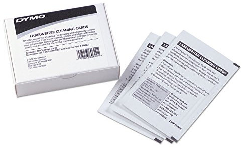 DYMO 60622 Reinigungskit – Reinigungsset für Computer Drucker weiß, LabelWriter 400 Turbo, 330 Turbo, 315, 330, 300, 10, 2 cm (4), 10 Stück (S)