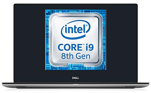 Dell XPS 15 15.6 Inch FHD Thin and Light InfinityEdge Display Laptop (Silver) Intel Core i9-8950HK, 32 GB RAM, 1 TB SSD, Nvidia GTX 1050 Ti 4 GB, Windows 10 Home