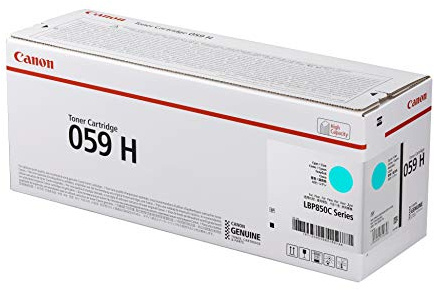 Canon CRG-059HCYN Toner Cartridge 059H C High Range Cyan