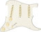 Fender Strat Pickguard, vorverkabelt, Original '57/'62 SSS, Pergament, 11-Loch, PG