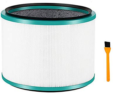 Filtre HEPA de Compatible with Compatible avec Dyson Purificateur de Bureau Pure Cool Link DP01 DP03 HP00 HP01 HP02 HP03 HP03 Comparé à la pièce 968125-03