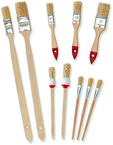 Malerpinsel Set 10tlg. Pinselset (1 Set)