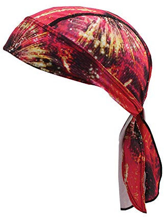 Asudaro Unisex Sport Kopfbedeckung Kopftuch Atmungsaktiver Pirat Cap Radfahren Bandana Fahrrad Motorrad Piratentuch Stirnband Biker Hat Laufen Mütze Helmmütze Schnell Trocknender Sonnenschutz Stil 4