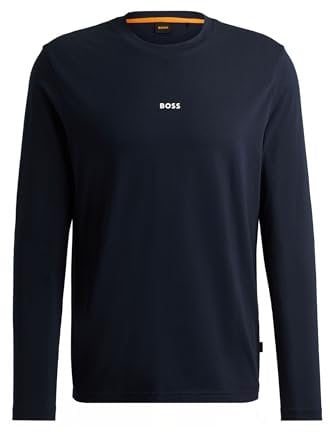 BOSS Men's TChark T-Shirt, Dark Blue404, XL