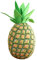 Uposao Niedliches Ananas Plüschtier,48cm Kreative Süße 3D Ananas Obst Komfort Gefüllte Plüsch Kissen Sofakissen Stofftiere Nette Plüschpuppe Lebensmittel Spielzeug Geschenk für Kinder Mädchen Jungen