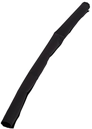 Kinderwagen-Stoffgriffstange, Universelle Griffhülsenabdeckung für Kinderwagen (Schwarz)