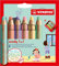 Farbige Stifte Stabilo Woody 880/18 Set von 6 Pastellfarben mit einem Bleistiftschild | 5 Stücke