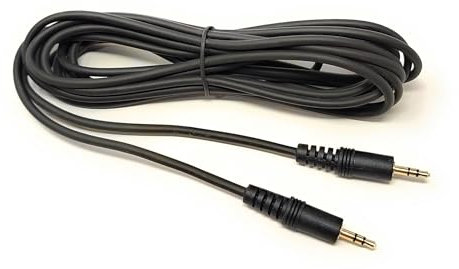 mCore 4m 3.5mm to 3.5mm Audio Cable Mini Jack Male to Male Stereo AUX Auxiliary TRS Lead Compatible with Headphone, Phone, Car Audio, Speaker, MP3, Home Stereo, Amp, TV, PC Laptop, HiFi (Black, 4m)