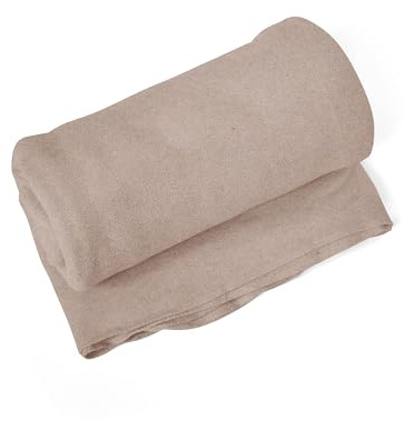 SETEX Wohndecke, 85% Baumwolle/15% Polyester, Leichte Decke als Zimmer-Deko, Schlafzimmer-Deko und mehr, 200 x 150 cm große Tagesdecke, Beige Melange