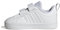 adidas VS Pace 2.0 Shoes Infants, Scarpe da Tennis Unisex-Bimbi 0-24, Ftwr White/Ftwr White/Core Black, 20 EU