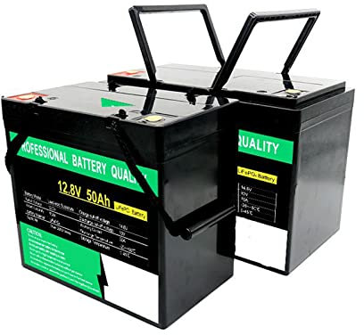 TGHY LiFePO4 Battery 12.8V Deep Cycle Lithium Battery Rechargeable Lithium Iron Phosphate Battery 2000 Cycles for solar, Home Energy Storage 6-200Ah,50Ah