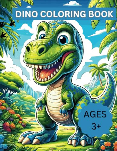 Dino coloring book: Prehistoric Adventure