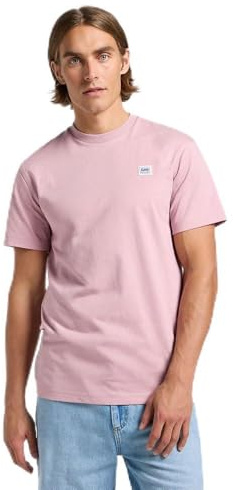 Lee Herren Ww Tee T-Shirt, Soft Mauve, M EU