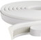Blanco Burletes de Cuña Puertas Ventanas Tiras Sellado Alta Densidad Espuma Cinta de Junta Anti Frío y Colisión para Pvc Ventana Corredera,Ventana Madera,Puerta Aluminio,Puerta Entrada Casa 1 Rollo 3M