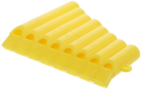 ifundom 8 Panflöte Musikinstrument Pfeife Nasenflöte Kleinkind Bambusflöten Percussion-Kit Spielzeugflöte Bassflöte Vorschulspielzeug Flöteninstrument Holzflöte Plastik Rosy