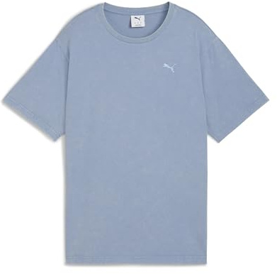 PUMA Unisex Ess Elevated Relaxed Wash Tee Tees (Pack of 1)
