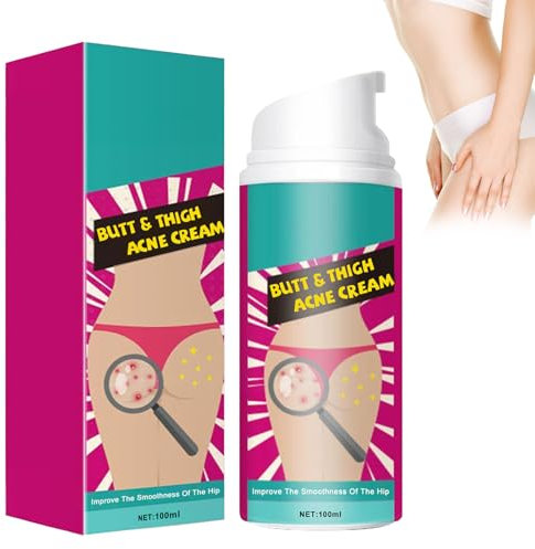 Rostblant 100ml Crema para el acné en los glúteos, limpiadora del para glúteos y muslos, suero anti granos en los glúteos, crema anti granos en los, elimina el