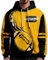 Generisch Kapuzenpullover Herren Warm Pullover mit Rugby Bedruckt Hoodies Kordelzug mit Tasche Winterpullover Party Sweatshirt Outwear Sport Herrenpullover Bunte Sweater Sandalen Sale Damen
