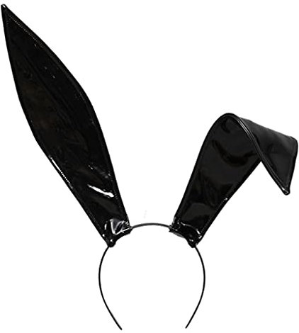 Serre-tête en cuir fait à la main avec oreilles de lapin