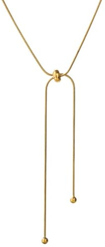 Edelstahl Casual Elastische Schnalle Twitch Stretch Charm Schlange Knochen Kette Halskette Für Frauen Mode Fine Jewelry Geschenk