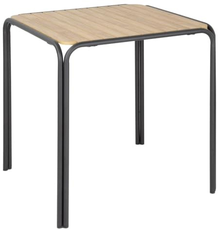 Bolero Santorini Square Polywood Dining Table, 700mm, 700 mm
