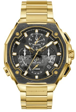 Bulova Men's Chronograph Quartz Watch with Stainless Steel Strap 98B429