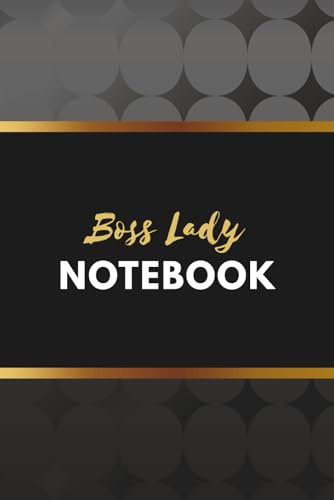 Boss Lady Notebook: Lined Notebook Perfect Gift for Your Boss, Writing Notebook for Women