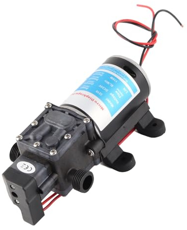 Yctze Pompe à Eau Haute Pression Auto-amorçante à Membrane électrique avec Pressostat 24 V 100 W pour Usage Industriel et Domestique