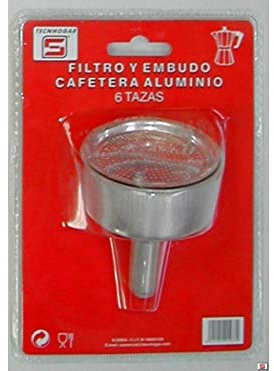 Éditeur ERSA Filtre pour entonnoir Cafetière, Aluminium, gris, 17,6 x 12,7 x 6,8 cm