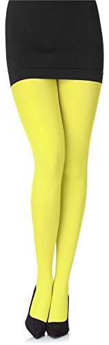 Antie Collant Lisse en Microfibre Vêtements Sexy Femme - 40 DEN (Pistache, XL (Taille du Fabricant: 5))