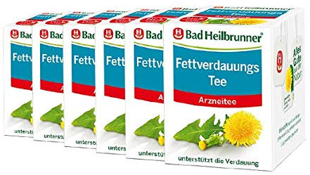 Bad Heilbrunner® Fettverdauungstee - 6er Pack