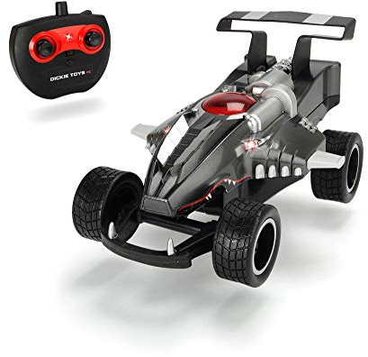 Dickie Toys 201119138 G-Wolf RC-Fahrzeug mit Flipfunktion, ferngesteuertes Auto mit Einer Geschwindigkeit von bis zu 10km/h, 2,4GHz, Grau