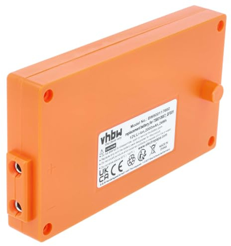 vhbw Akku Ersatz für Gross Funk RGRO1215 | GF001, 738010957, 100-000-134 für Industrie-Funkfernsteuerung Fernbedienung (2000 mAh, 12 V, Li-Ion)