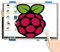 Pardarsey Monitor touch screen TFT da 3,5 pollici, ingresso audio HDMI, risoluzione 1920 x 1080, compatibile con Raspberry Pi