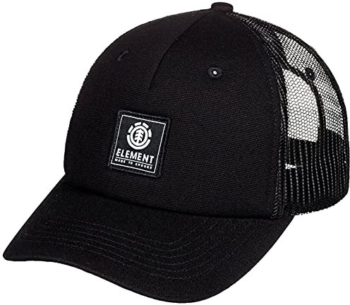Element Herren Icon Mesh Cap Hut, Schwarz, Einheitsgröße