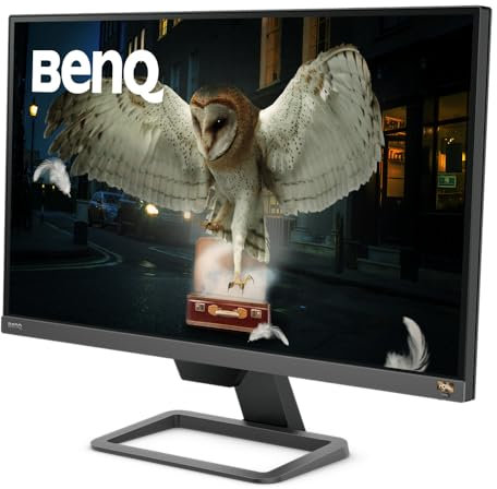 BenQ EW2780Q 27 Inch 2K QHD Computer Monitor with 2x HDMI Connectivity HDR, Display Port, Smart HDRi Tech, Eye-Care Technology with Integrated Speakers Offering Custom Audio Modes