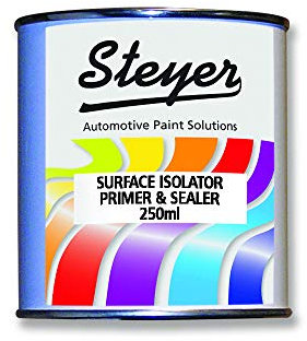 250ML Ready to use Paint Surface Sealer & Primer Isolator to Prevent Reaction/Pickling/Lifting/Bleeding/Sinking with Existing Paint Types Already Applied.