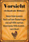 Schatzmix Vorsicht freilaufende Hühner Metallschild 20x30 cm Deko Blechschild, Blech, Mehrfarbig