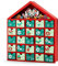 Mickey & Minnie Mouse Adventskalender aus Holz, 25 Tage, Weihnachts-Countdown, Heimdekoration, Box, Kinder, Spaß, Feiertage, Weihnachten, Festival, Wichtelgeschenk